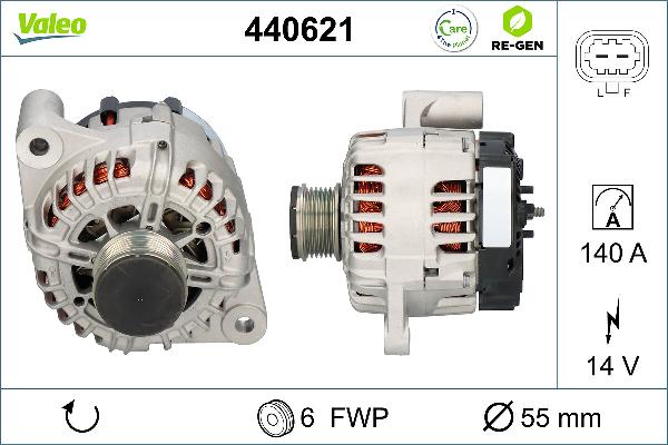VALEO 440621 - Alternateur droxauto.com