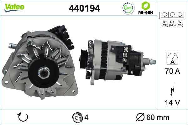VALEO 440194 - Alternateur droxauto.com