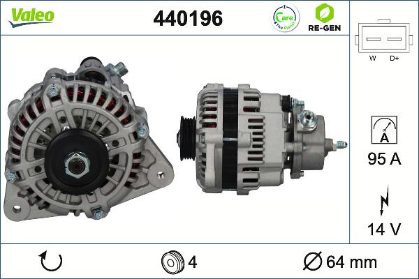 VALEO 440196 - Alternateur droxauto.com