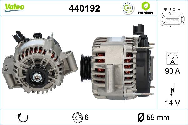 VALEO 440192 - Alternateur droxauto.com