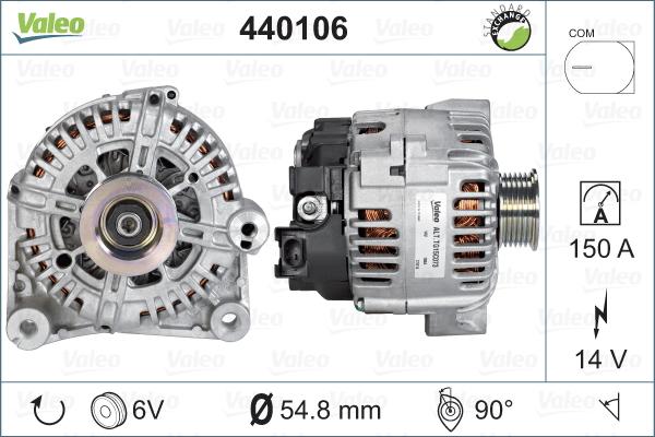 VALEO 440106 - Alternateur droxauto.com