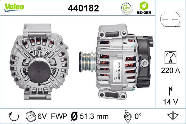 VALEO 440182 - Alternateur droxauto.com