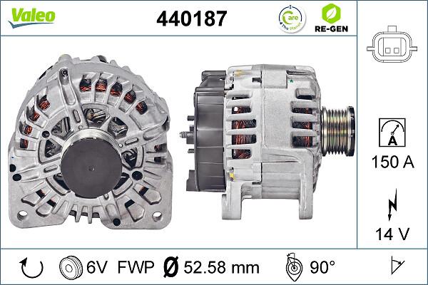 VALEO 440187 - Alternateur droxauto.com