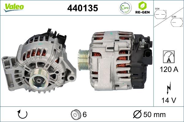 VALEO 440135 - Alternateur droxauto.com