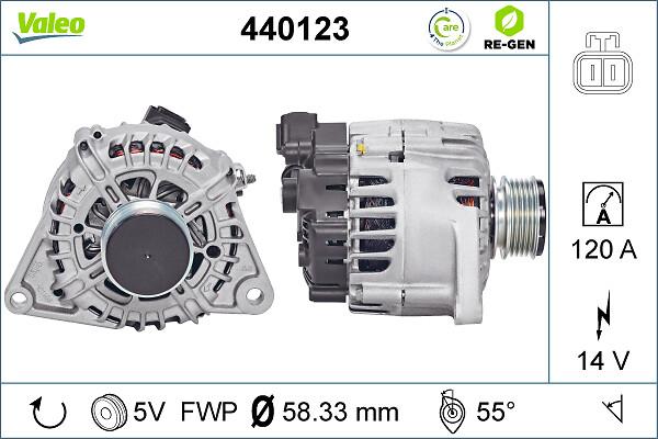 VALEO 440123 - Alternateur droxauto.com