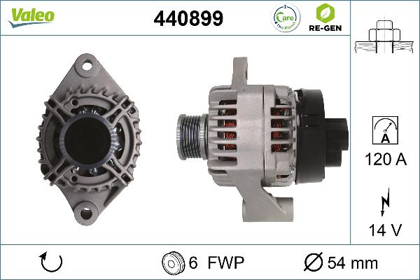 VALEO 440899 - Alternateur droxauto.com