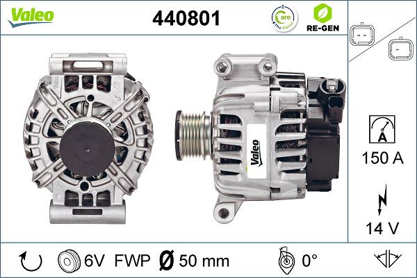 VALEO 440801 - Alternateur droxauto.com