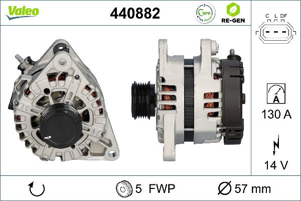 VALEO 440882 - Alternateur droxauto.com