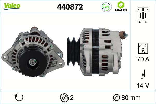 VALEO 440872 - Alternateur droxauto.com