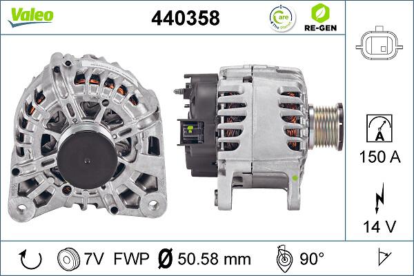 VALEO 440358 - Alternateur droxauto.com