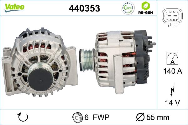 VALEO 440353 - Alternateur droxauto.com