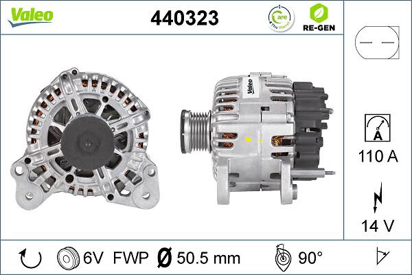 VALEO 440323 - Alternateur droxauto.com