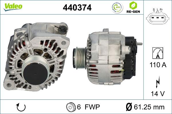 VALEO 440374 - Alternateur droxauto.com