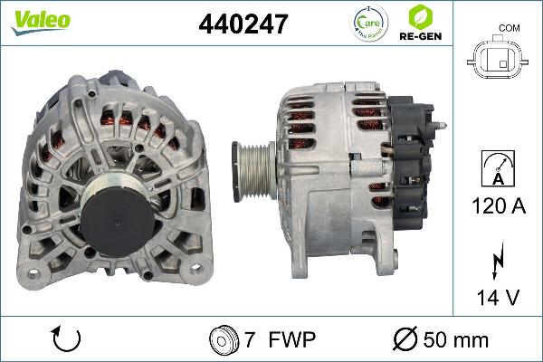 VALEO 440247 - Alternateur droxauto.com