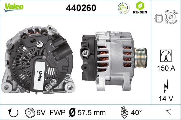 VALEO 440260 - Alternateur droxauto.com