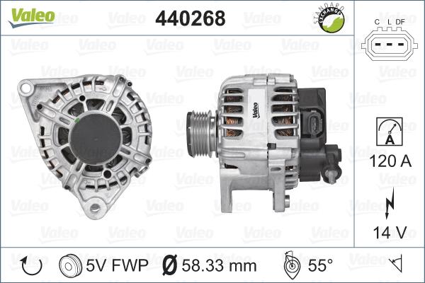 VALEO 440268 - Alternateur droxauto.com