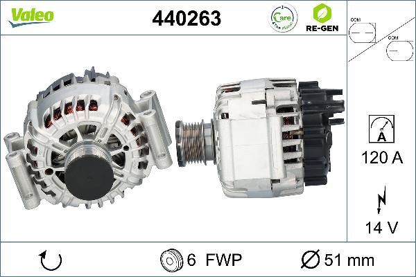 VALEO 440263 - Alternateur droxauto.com