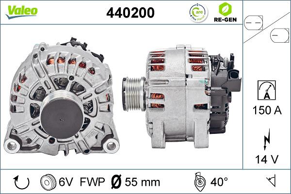 VALEO 440200 - Alternateur droxauto.com
