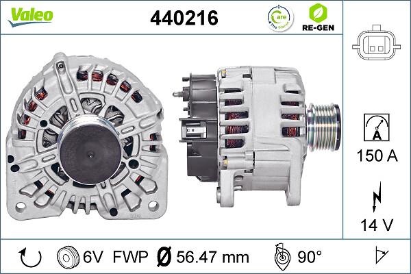 VALEO 440216 - Alternateur droxauto.com