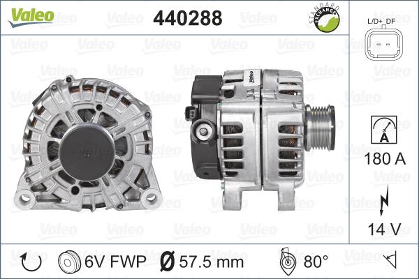 VALEO 440288 - Alternateur droxauto.com