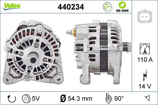 VALEO 440234 - Alternateur droxauto.com
