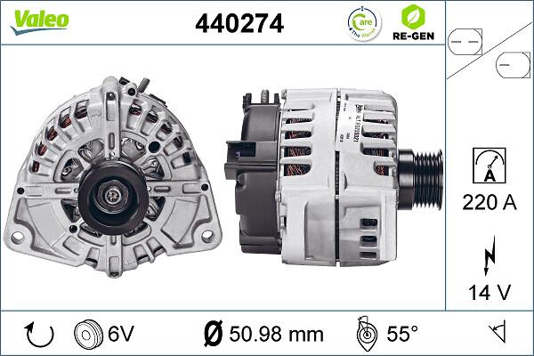 VALEO 440274 - Alternateur droxauto.com