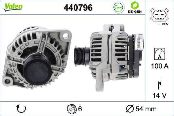 VALEO 440796 - Alternateur droxauto.com