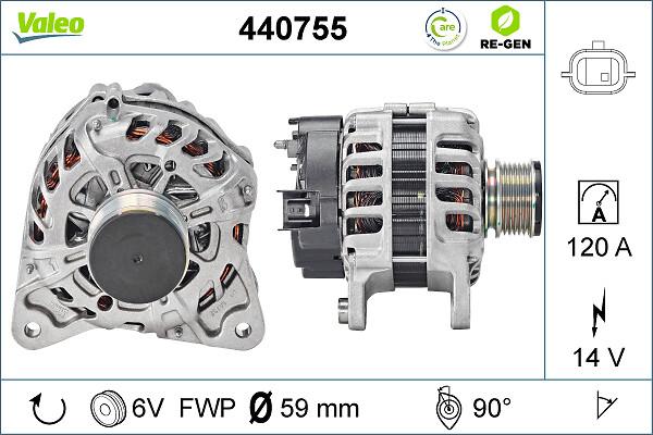 VALEO 440755 - Alternateur droxauto.com