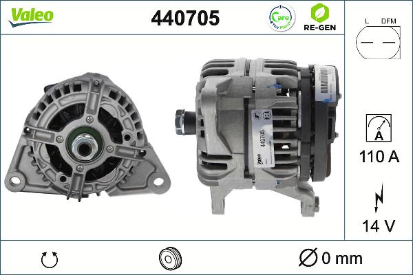 VALEO 440705 - Alternateur droxauto.com