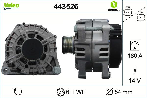 VALEO 443526 - Alternateur droxauto.com