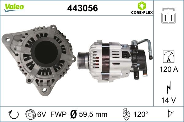 VALEO 443056 - Alternateur droxauto.com