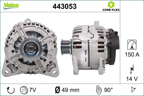 VALEO 443053 - Alternateur droxauto.com
