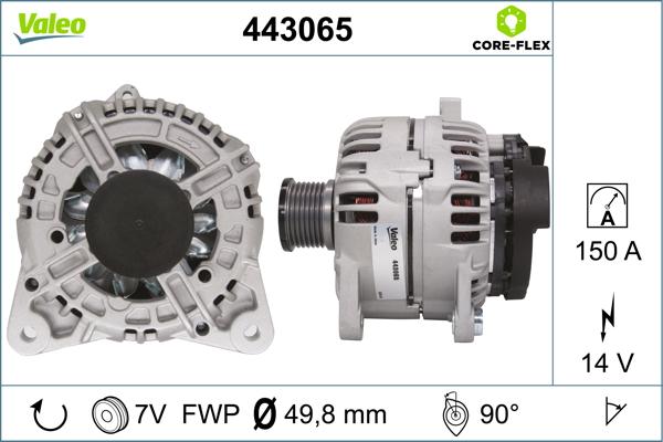 VALEO 443065 - Alternateur droxauto.com