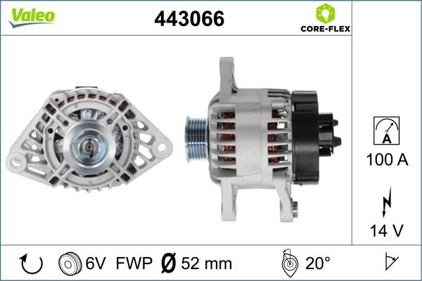 VALEO 443066 - Alternateur droxauto.com