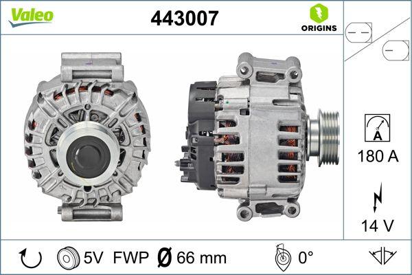 VALEO 443007 - Alternateur droxauto.com