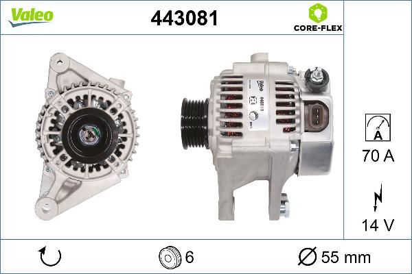 VALEO 443081 - Alternateur droxauto.com