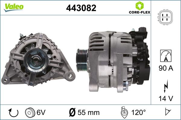 VALEO 443082 - Alternateur droxauto.com