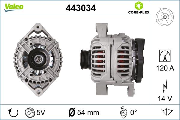 VALEO 443034 - Alternateur droxauto.com