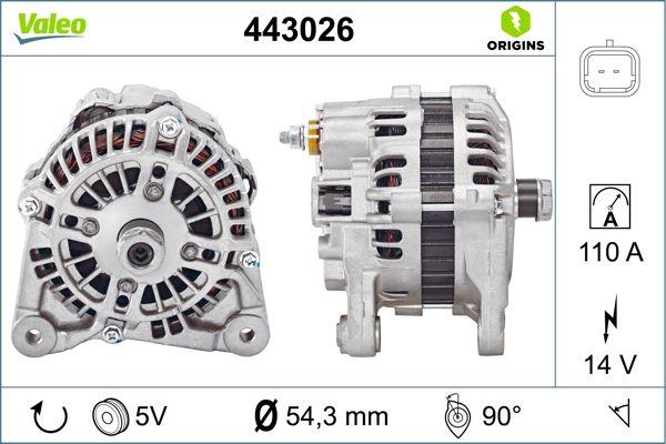 VALEO 443026 - Alternateur droxauto.com