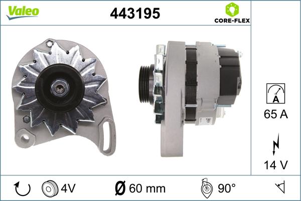 VALEO 443195 - Alternateur droxauto.com