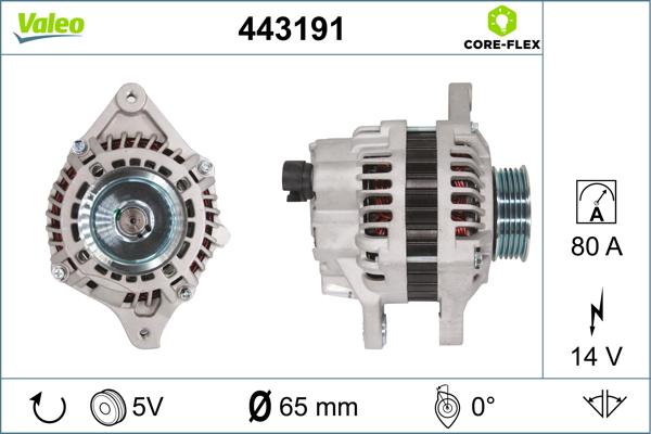 VALEO 443191 - Alternateur droxauto.com