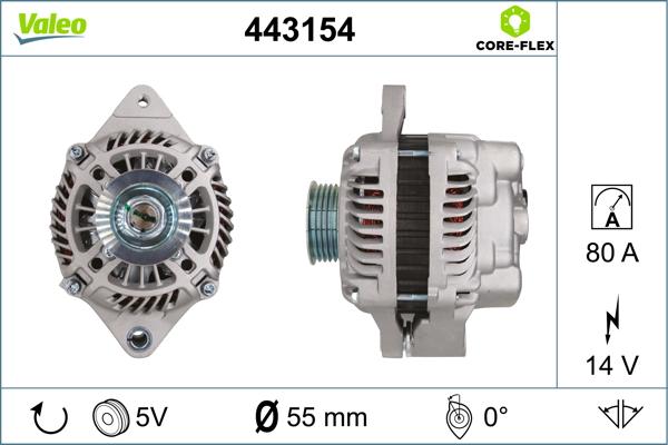 VALEO 443154 - Alternateur droxauto.com