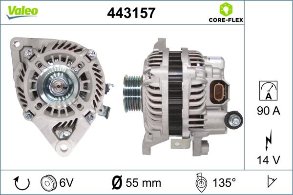 VALEO 443157 - Alternateur droxauto.com