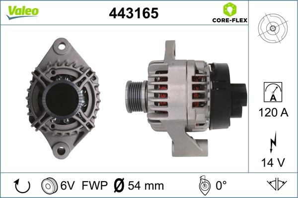 VALEO 443165 - Alternateur droxauto.com