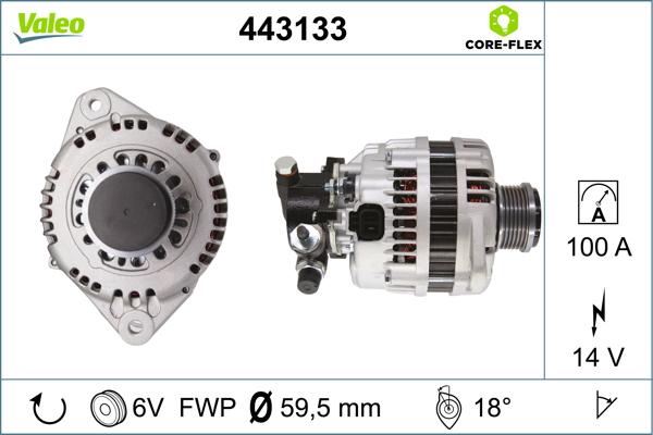 VALEO 443133 - Alternateur droxauto.com