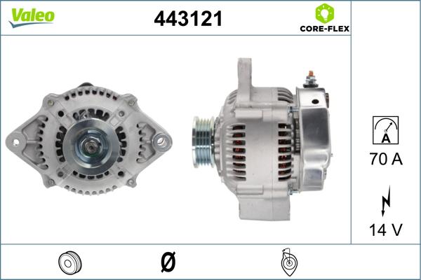 VALEO 443121 - Alternateur droxauto.com