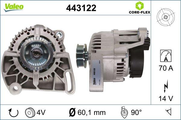 VALEO 443122 - Alternateur droxauto.com