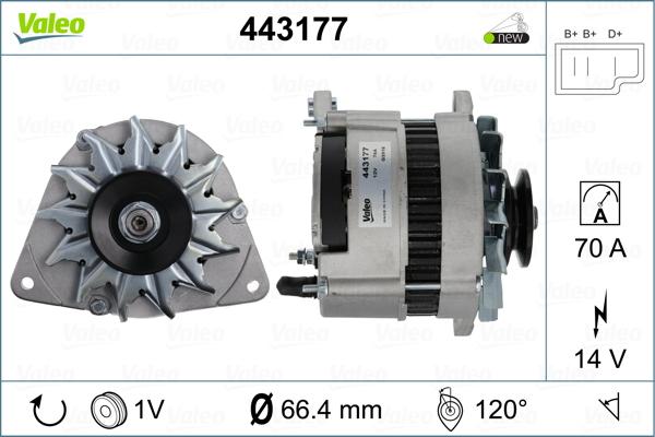 VALEO 443177 - Alternateur droxauto.com