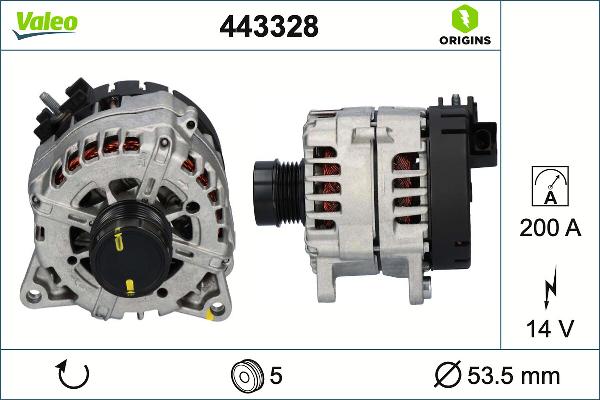 VALEO 443328 - Alternateur droxauto.com