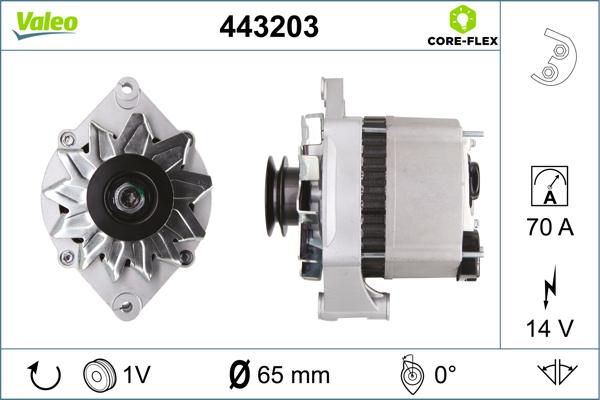 VALEO 443203 - Alternateur droxauto.com